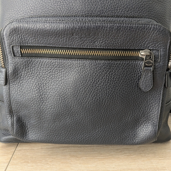 Coach Leather Backpack - Picture 6 of 12